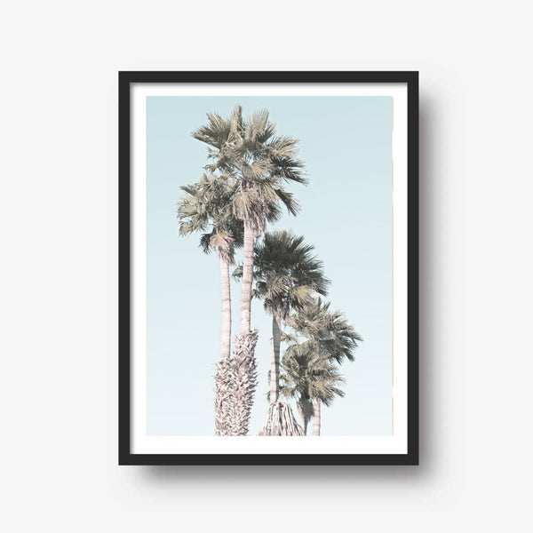 Stand Tall Palm Print-Art for Interiors-Online Framed-Australian Made Wall Art-Milk n Honey Designs
