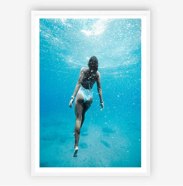 Submerge Print-Art for Interiors-Online Framed-Australian Made Wall Art-Milk n Honey Designs