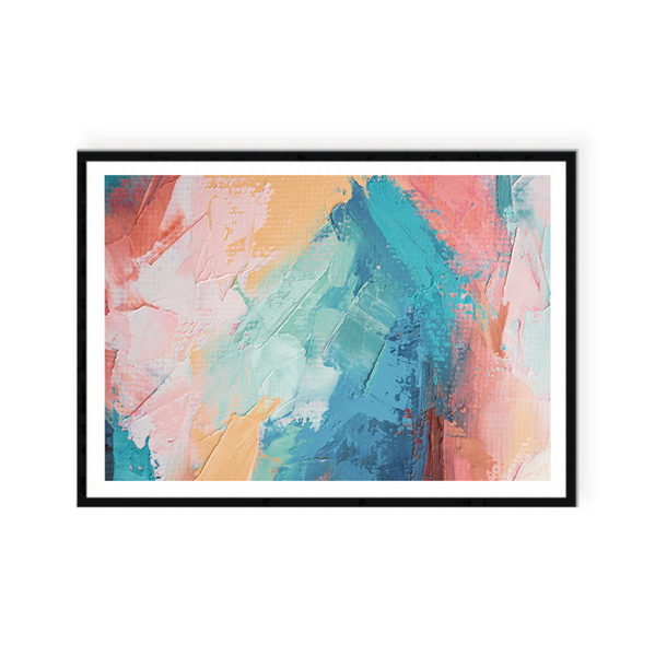 Summer Breeze Abstract Print