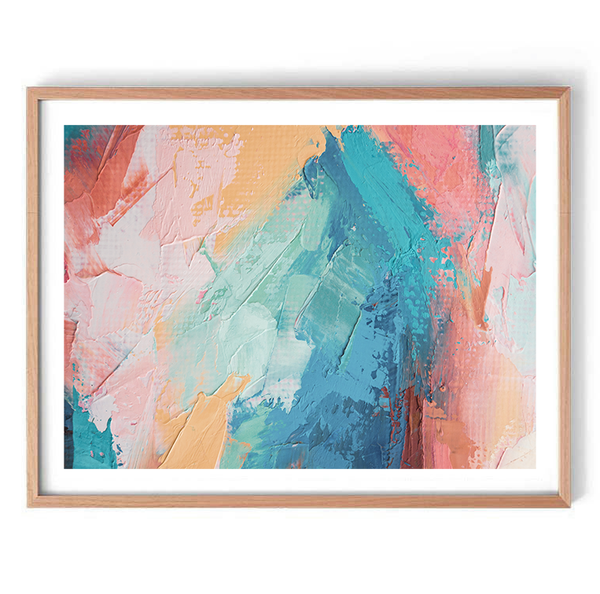Summer Breeze Abstract Print