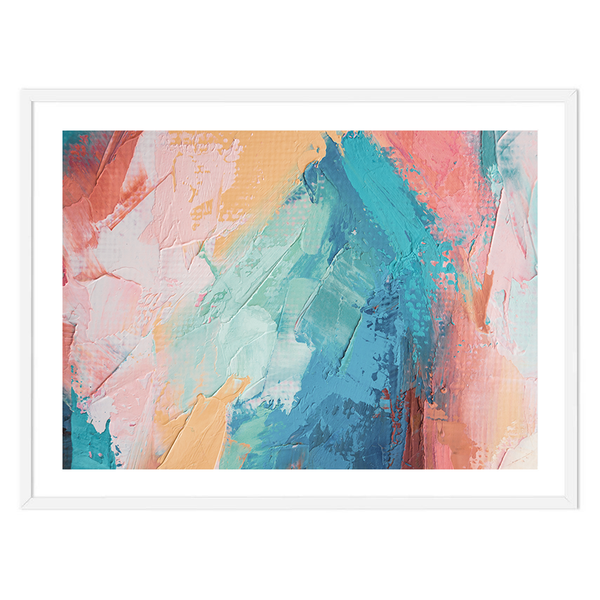 Summer Breeze Abstract Print