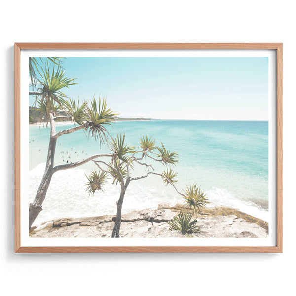 Clear Day on Straddie Photography Print-Art for Interiors-Online Framed-Australian Made Wall Art-Milk n Honey Designs