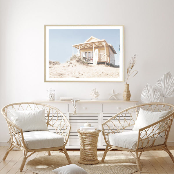 Surfer Shack Print