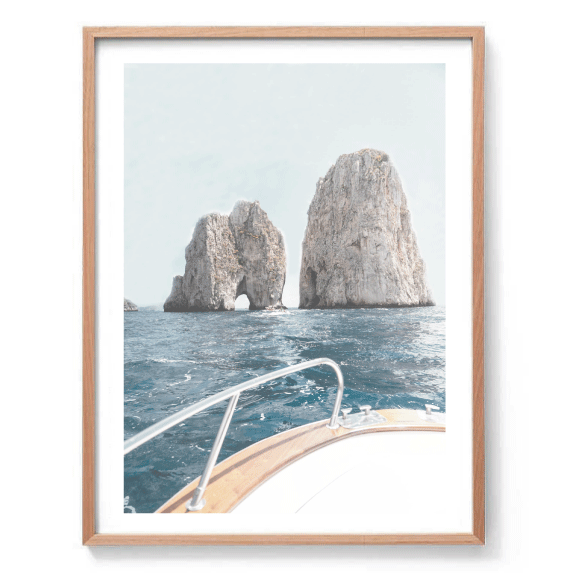 Capri Waters Print