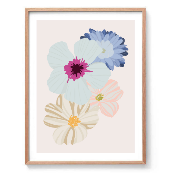 Flowerbox II Illustration Print