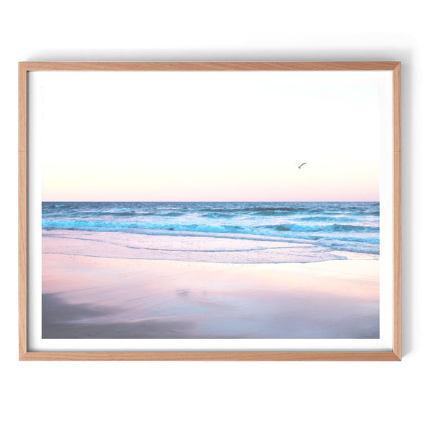 Waters Edge Ocean Photography Print-Art for Interiors-Online Framed-Australian Made Wall Art-Milk n Honey Designs