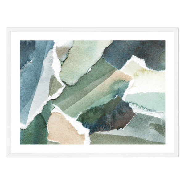 Pieces of You Abstract Print