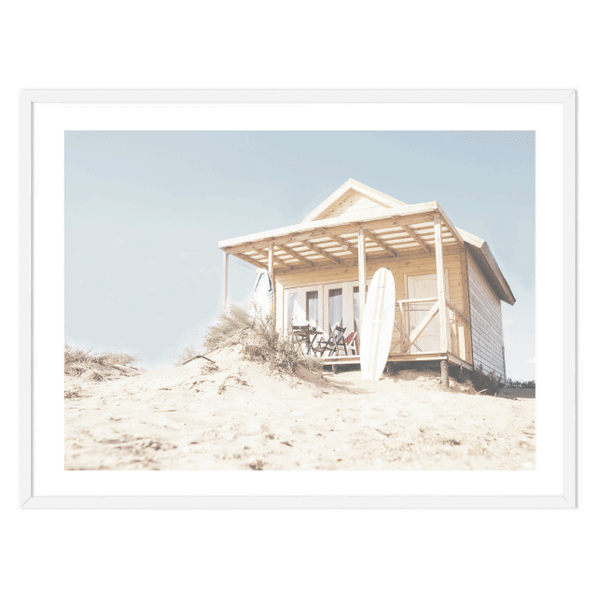 Surfer Shack Print