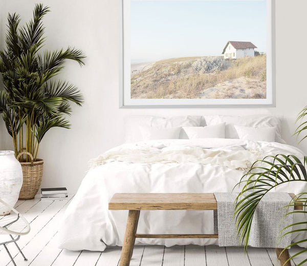 Beach House Print-Art for Interiors-Online Framed-Australian Made Wall Art-Milk n Honey Designs