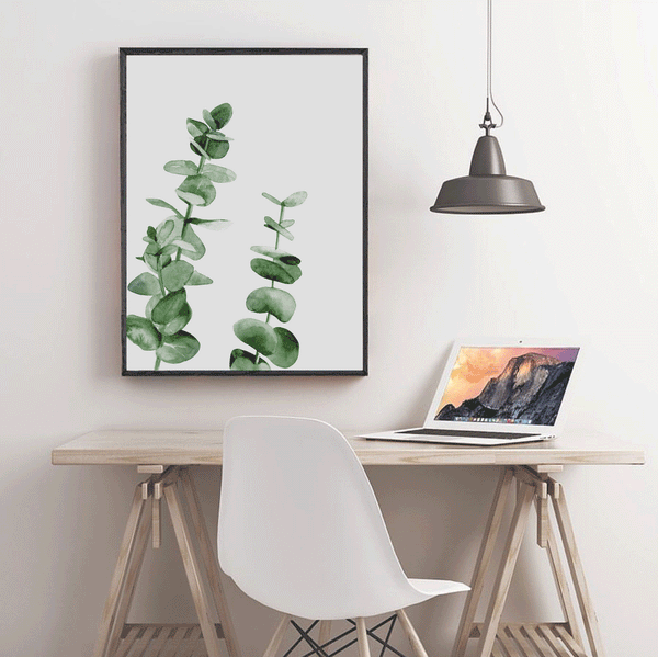 Eucalyptus Watercolour Print