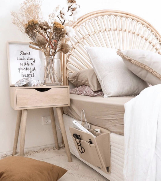 Start Each Day with a Grateful Heart Print-Art for Interiors-Online Framed-Australian Made Wall Art-Milk n Honey Designs