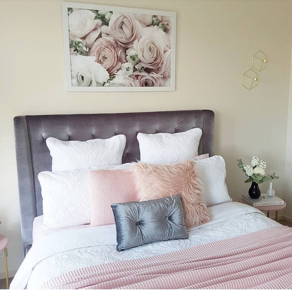 Ranunculus Garden-Art for Interiors-Online Framed-Australian Made Wall Art-Milk n Honey Designs